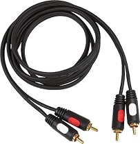 AV Link Dual RCA-RCA Cable, 6 Foot