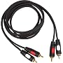AV Link Dual RCA-RCA Cable, 6 Foot