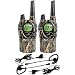 Midland GXT550VP1 Outfitter Series 5 Watt 22 Channel with Up to 14 Mile Range, Mossy Oak Break Up Camo GMRS Value Pack with 2 Headsets