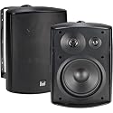 Dual 5 1/4" 3-WAY 125-WATT Indoor/outdoor Loudspeakers