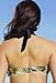 Swim Sexy Women's Python Bandeau/Halter Bikini Top
