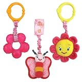 Bright Starts Pink Traveling Trio