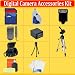 Advanced Accessory Kit for the Sony Dslr-a380, A330, A230 Slr Cameras. Kit Includes Extended Battery + Charger + Flash + 4gb Sd Card + Carrying Case + Tripod + More