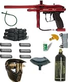 Paintball Kingman Spyder Sonix NEW RED Matte Gun Mega Package SN09 JUST RELEASED!