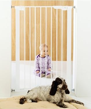 Baby Dan Tall Pressure Gate - White
