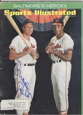 Brooks Robinson Signed Sports Illustrated-October 10, 1966