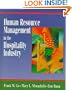 Human Resource Management in the Hospitality Industry