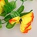 2PCS Artificial Rose Bud Garland Flower Vine for Home Wedding Garden Decoration