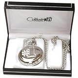 Colibri Pocket Watch #1 Stainless Steel with Chain PWQ097200C