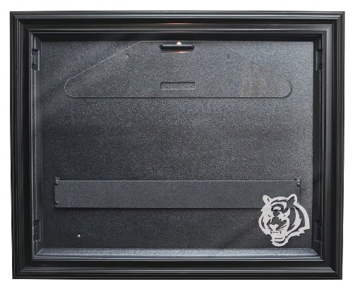 Cincinnati Bengals Removable Face Jersey Display, Black