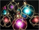 Set of 12 Purple & Teal Shatterproof Ball Christmas Ornaments 2.5 #390426