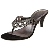 Pelle Moda Womens Hoop Thong Sandal
