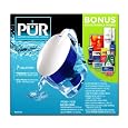 PUR CR-6000 Water Pitcher with Bonus Trial-Size Samples