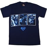  : Superman Returns 3 Box Airbrush Mens T-Shirt