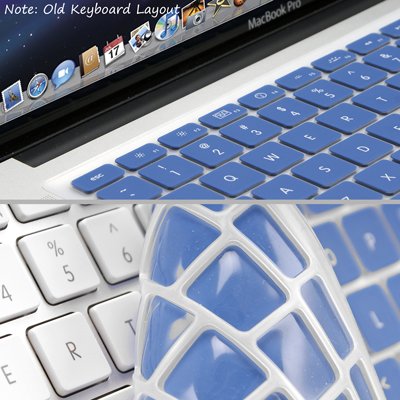 Best Price Blue Keyboard Silicone Skin Cover for Apple Macbook Air (13