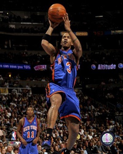Stephon Marbury 2007-08 Action Art Poster PRINT Unknown 8x10