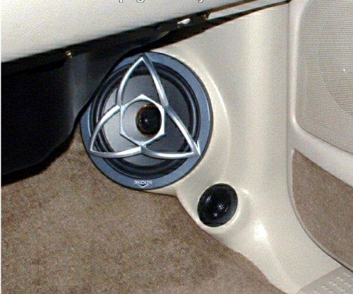 Q-Logic Kick Panel Speaker Mounts for Cadillac ESCALADE, Chevy AVALANCHE SUBURBAN TAHOE SILVERADO, GMC DENALI YUKON YUKON-XL SIERRA & CLASSIC (5.25