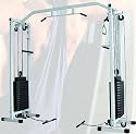 CABLE CROSS OVER MACHINE w/150KG WEIGHT HOME GYM /DELIVERY-UK MAINLAND ONLY