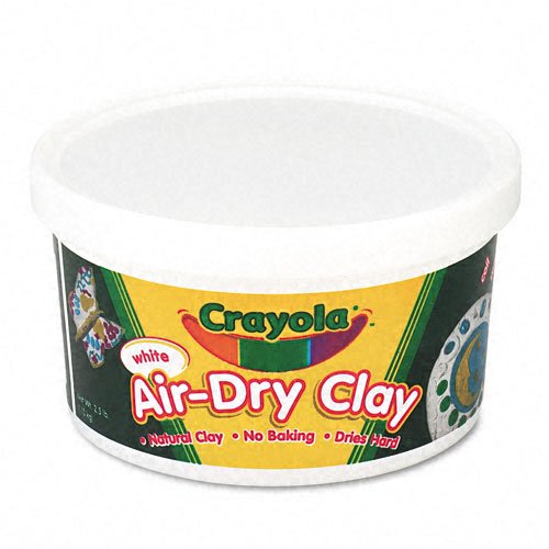Crayola® Air-Dry Self-Hardening Clay, 2-1/2lb, White