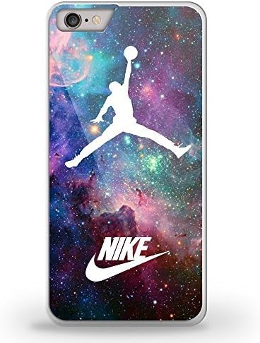 Jordan Jump Just Do It In Pattern White Iphone 6 4.7 Inch Screen TPU Phone Case Newest And Unique Design(Laser Technology)