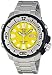 Seiko Men's SKZ251 5 Sports Automatic Yellow Dial Stainless Steel Watch