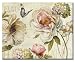 CounterArt French Bouquet 12 by 15-Inch Glass Cutting Board