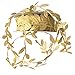 LaRibbons 1-1/4'' Leaf Ribbon - 20 Yard/Spool(Gold)