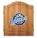 Imperial Utah Jazz Licensed Solid Pine Cabinet and Bristle Dartboard Set