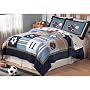 All State - Full/Queen Quilt with 2 Shams
