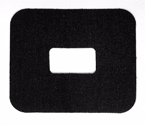 GrifGrips Small Sports Adhesive Patch for Dexcom - Pack of 10 in Black