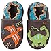 Momo Baby Infant/Toddler Dinos and Fossils Soft Sole Leather Shoes