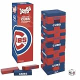USAopoly 110573 Chicago Cubs Jenga