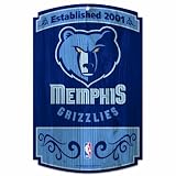 NBA Memphis Grizzlies Wood Sign
