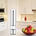 Pinty Stainless Steel Gourmet Electric Salt Pepper Mill Grinder with Light