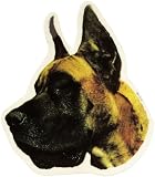 World Stickers Schwandt Heimtierbedarf 12015 Aufkleber 4 St&uuml;ck ca. 80 x 80 mm f&uuml;r Warnschild Deutsche Dogge