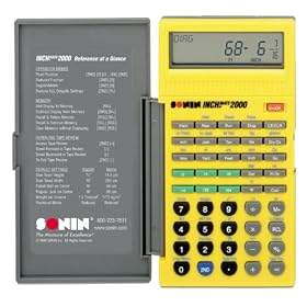 Sonin DT220 Inchmate 2000 Measurement Conversion Calculator by Sonin