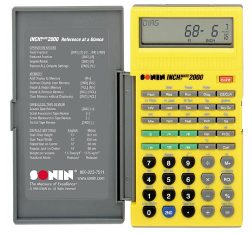 Sonin DT220 Inchmate 2000 Measurement Conversion Calculator Sonin DT220 Inchmate 2000 Measurement Conversion Calculator