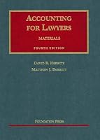 Accounting for Lawyers: Materials on (University Casebook Series)