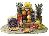 Gourmet Food : Danish Cookies & Fruit Basket