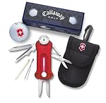 Victorinox Swiss Army Golf Tool With Callaway Golf Balls 