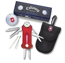 Victorinox Swiss Army Golf Tool With Callaway Golf Balls