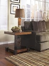 Hot Sale MediumBrown Square End Table by "Famous Brand" Furniture