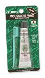 Clubman Pinaud Moustache Wax with Free Brush/Comb Applicator, Brown, 0.5-Ounce (Pack of 3)
