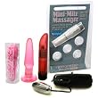 Doc Johnson Pink Go-Vibe Vibrator Adult Anal Sex Toy Kit