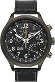 Timex Men039s T2N699DH Intelligent Quartz T Series Racing Fly Back Chrono Stainless steel Case Black Strap Watch on sale