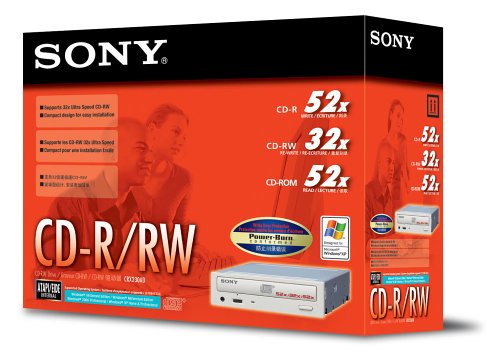 Sony CRX230AE/U 52X/32X/52X ATAPI EIDE CD-RW Drive