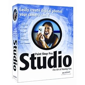 Click here to buy JASC Paint Shop Pro Studio by Corel.