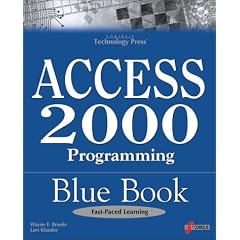 Access 2000 Programming Blue Book (Arabic Edition)