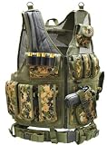 UTG Airsoft Deluxe Tactical Vest Digital (Woodland Digital Camo)