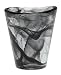 Kosta Boda Mine Tumblers, Black 4 Pack